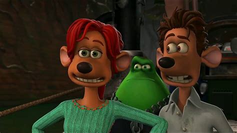 flushed away le frog scenes [funny moments] youtube