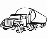 Truck Coloring Pages Tanker Car Transporter Color Print Button Using Otherwise Grab Feel Right Size sketch template