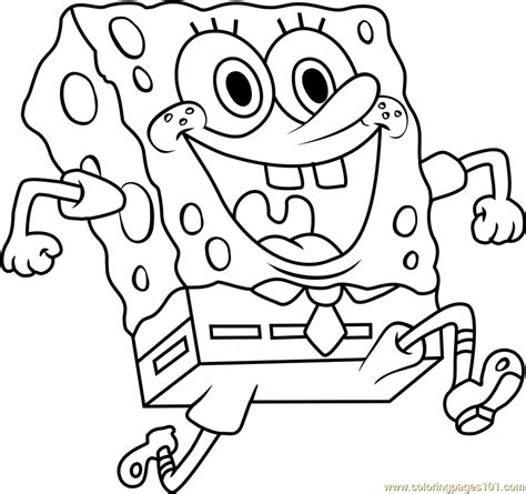 spongebob coloring page  kids  spongebob squarepants printable