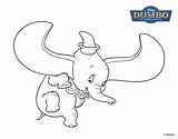 Dumbo Acolore sketch template