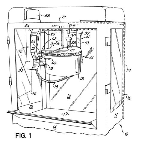 patent  automatic popcorn popper  flexible load capabilities google patents