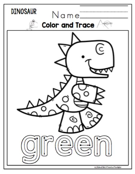toddler dinosaur printable preschool printables