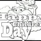 childrens day coloring pages coloring kids