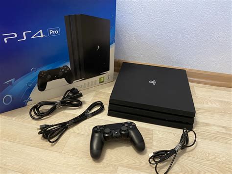sony playstation  pro ps pro spielkonsole tb  mit controller