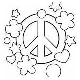 Frieden Malvorlage Erde Friedenszeichen Ausmalbilder Malvorlagen Zeichen sketch template