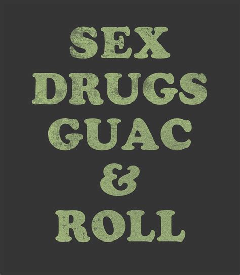 Sex Drugs Guac And Roll Women S Tank Top Headline Shirts