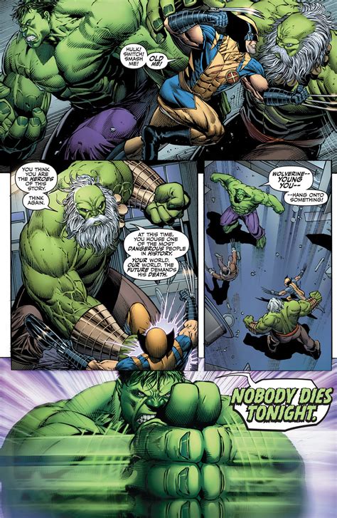 The Hulk And Wolverine Vs Their Future Selves Comicnewbies