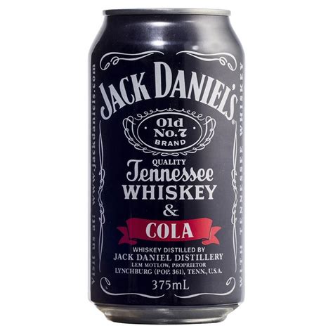 jack daniels cola pre packaged cocktail    great  festival  jack