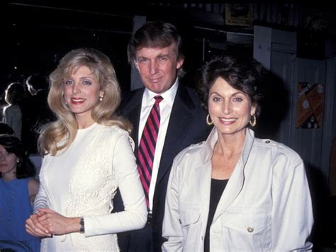 donald trump marla maples divorce   remained supportive