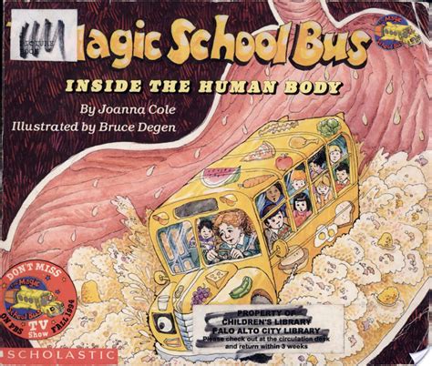 the magic school bus inside the human body by joanna cole firestorm books
