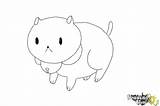 Puppycat Bee Draw Drawingnow Coloring sketch template