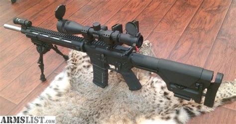 Armslist For Sale Sniper Rifle Ar 15 223 5 56 Cal Mint