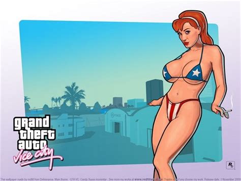Candy Suxx From Gta Vice City And The Top 7 Hottest Redheads In Gaming