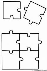 Puzzle Coloring Jigsaw Puzzles Pages Piece Printable Autism Toys Colouring Clipart Sheet Kids Large Scissors Print Coloringhome Bigactivities Clipartbest Gif sketch template
