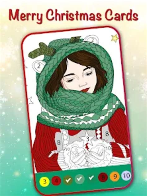 christmas cards coloring book  android