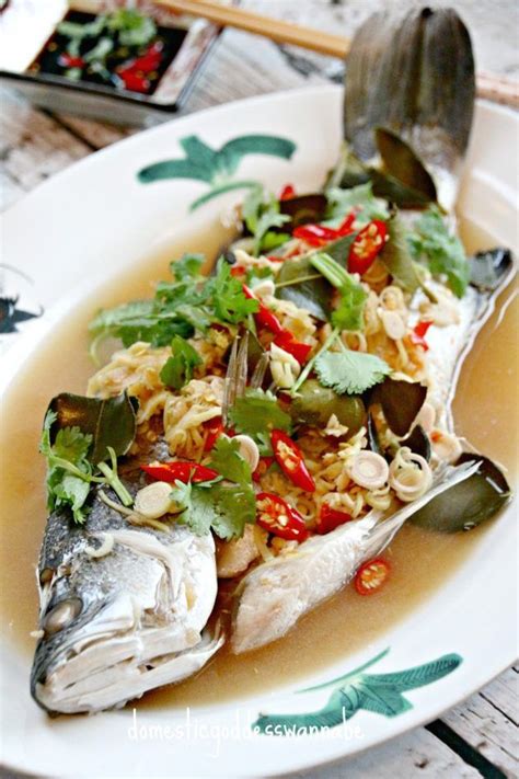 Steamed Wild Sea Bass Ikan Siakap Stim In The End I Chose To Share