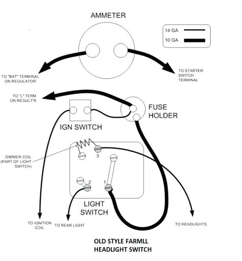 wiring diagram  farmall super