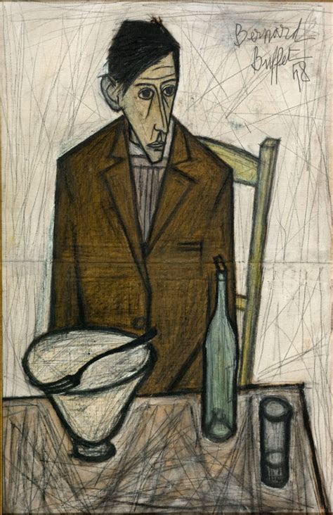 bernard buffet retrospectiva de  pintor polemico en paris