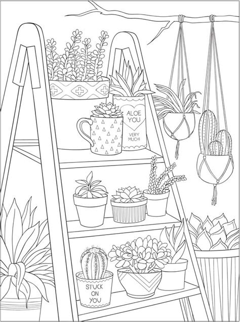 easy aesthetic coloring pages