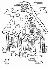 Colorir Candyland Natal Enfeites Printable Doces Colouring Gingerbread 101activity sketch template