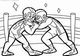 Wrestling Coloring Pages Books Printable Categories Similar sketch template