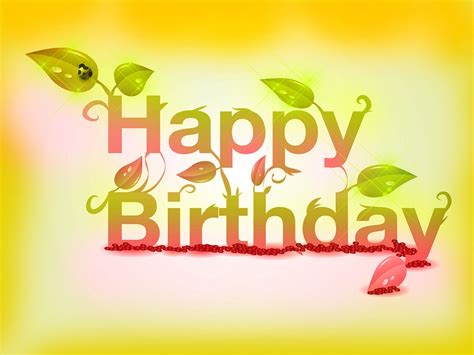 happy birthday words texted wishes card images