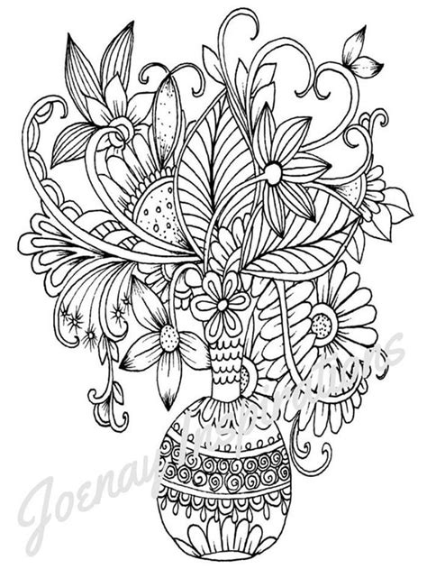 adult coloring book printable coloring pages  joenayinspirations