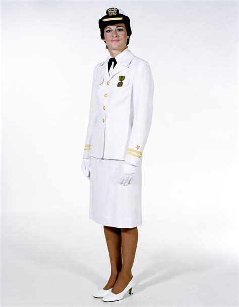 Uniform Full Dress White A Female Navy Officers U S
