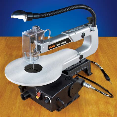 16 inch scroll saw with flexible shaft attachment