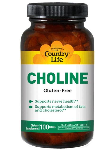 buy choline  tabs country life  uk delivery