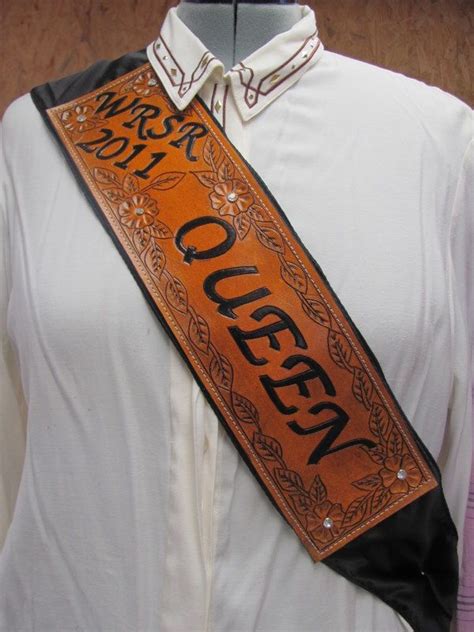 pageant leather sashes queenroyalty sashs pageant sashs rodeo