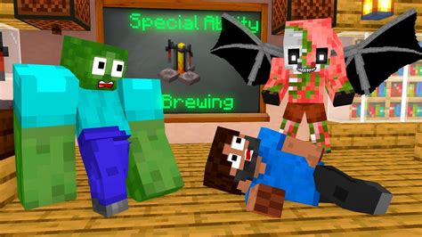 monster school special ability brewing minecraft animation youtube