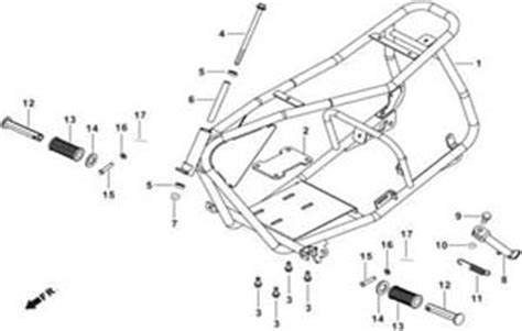 baja mini bike parts diagram