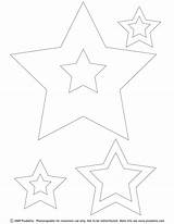 Star Coloring Library Clipart Drawing sketch template