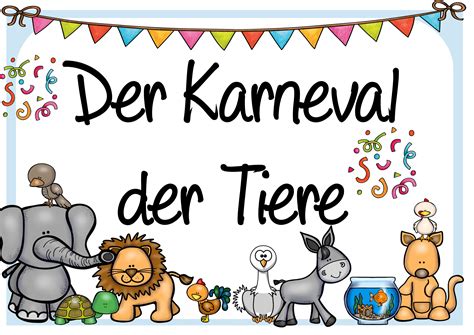 karneval der tiere reihentransparenz instrumente tiere