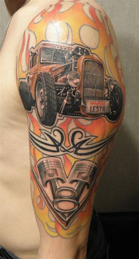 Hot Rod Tattoo By Igor Limited Availability At Revival