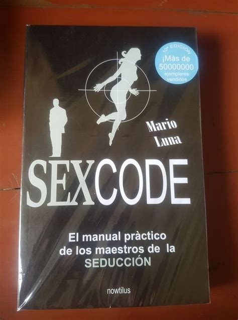 libro sex code mario luna mercado libre