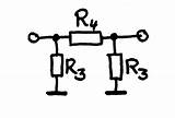 Resistor Schematic sketch template