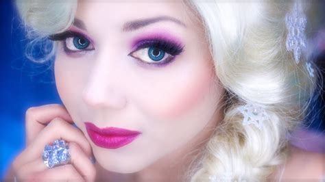 Elsa Inspired Makeup From Disney S Frozen Youtube
