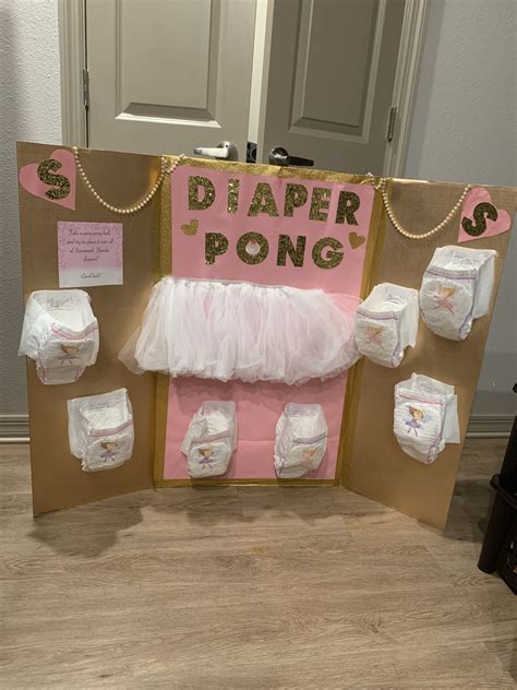 diaper pong board  games walkthrough