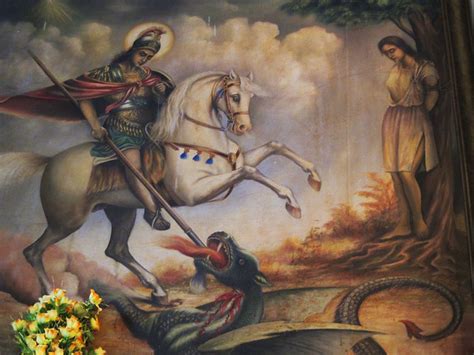 kidus giorgis mural  st georges cathedral addis  flickr photo sharing