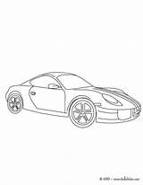 Porsche Cayman Zum Ausmalen Coloring Color Sports Cars Pages Car Print Online sketch template