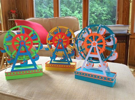 papercrafts   fun   paper ferris wheel   spins
