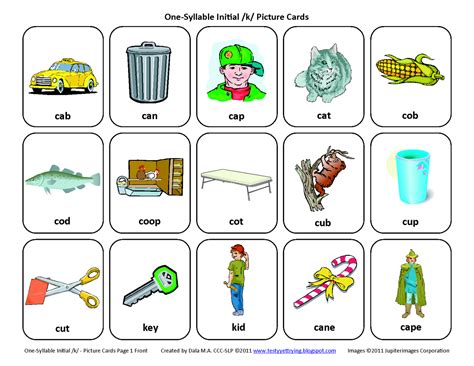 testy   initial   speech therapy articulation picture cards