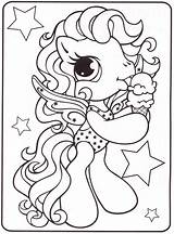 Coloring Pages Pony Little Sheets Cream Colouring Pie Printable Kids Cute Pinkie Ice Print Angel Eating Flickr Books Unicorn Mario sketch template