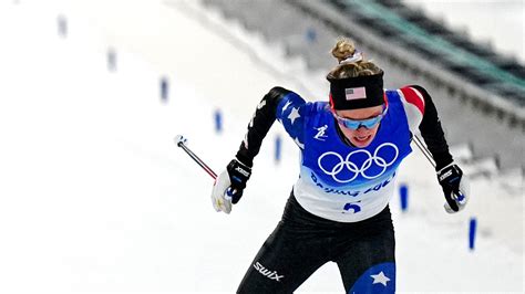 cross country skier jessie diggins wins olympic bronze medal us first