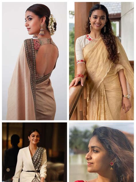 Keerthy Suresh Ten Times She Looked Stunning In Sarees Times Of India