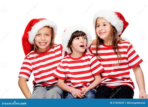 christmas kids stock image image  caucasian december