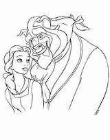 Disney Beauty Beast Udyret sketch template