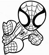 Coloring Spiderman Pages Superhero Choose Board Printable sketch template